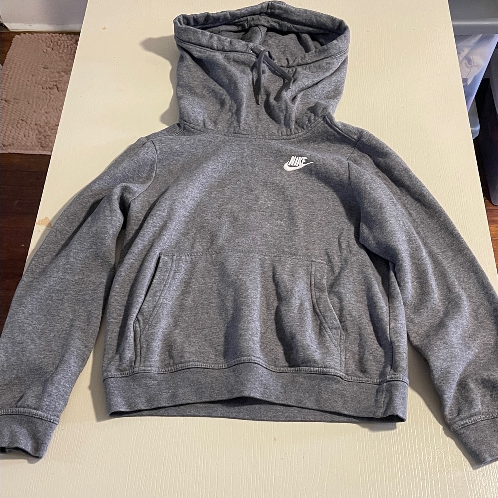 Nike Women's Heather Gray Hoodie